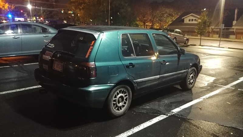Yeah, you can probably see my license plate. Don’t steal my identity or whatever?